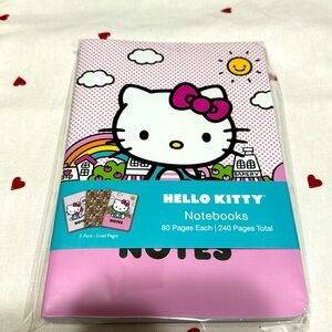 Hello Kitty 3pk Notebooks